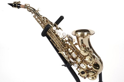 Lot 21 - A Rosetti curved soprano saxophone