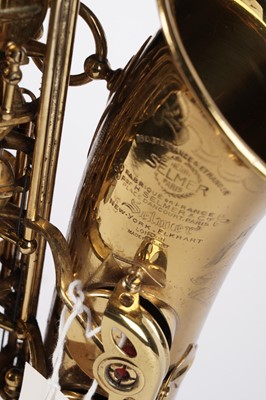 Lot 26 - A 1954 Selmer VI alto saxophone