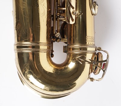 Lot 26 - A 1954 Selmer VI alto saxophone