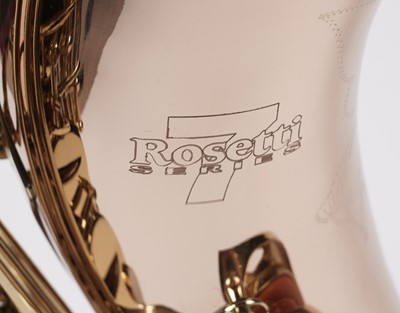 Lot 22 - A Rosetti Series 7 tenor saxophone
