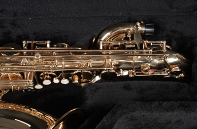 Lot 23 - A Rosedale BTS-500G baritone saxophone