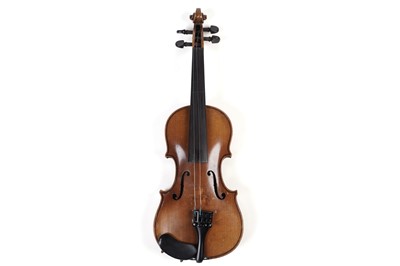 Lot 557 - A 1/4 size violin by Joannes Baptist Havelar