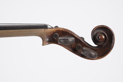 Lot 61 - A 19th Century violin; and a Skylark 1/4 size violin