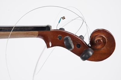 Lot 61 - A 19th Century violin; and a Skylark 1/4 size violin