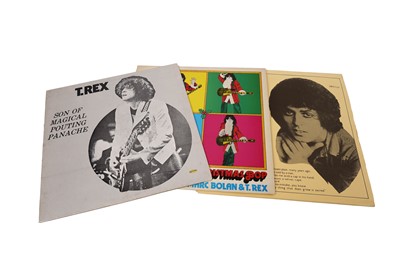 Lot 755 - Three rare T.Rex records