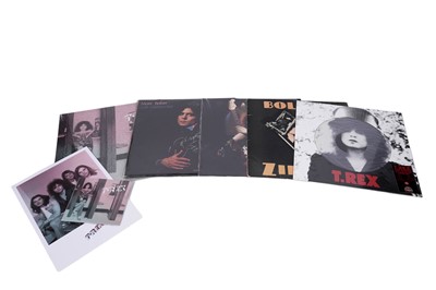 Lot 371 - Five rare and anniversary pressings of records by T.Rex