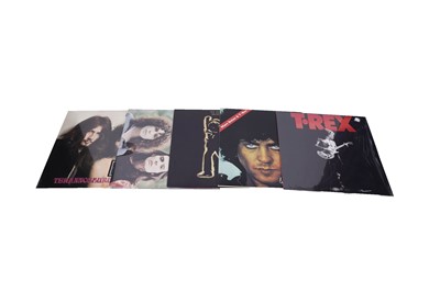 Lot 763 - Five modern pressings of records by T.Rex