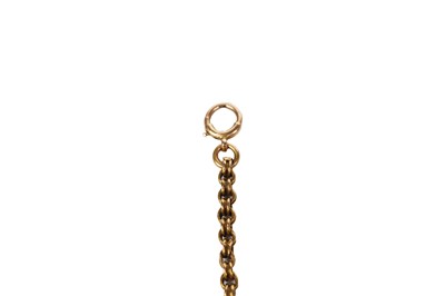 Lot 47 - A late 19th Century 15ct yellow gold chain necklace