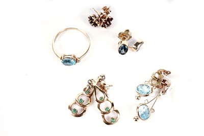 Lot 50 - A selection of gem-set jewellery