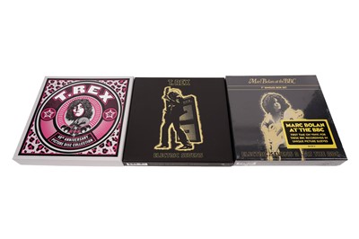 Lot 571 - Three 7" Box Sets by T.Rex