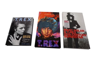 Lot 366 - Three limited edition collectors' CD box sets by T.Rex