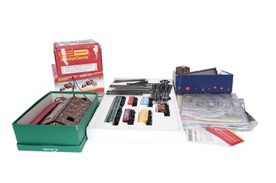 Lot 11A - ﻿A selection of Hornby and Tri-ang rolling stock and railway accessories