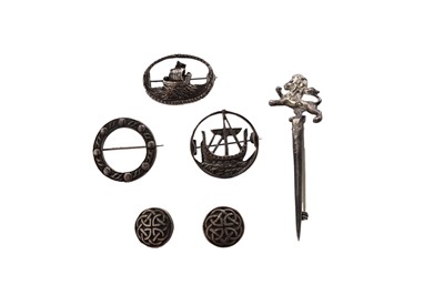 Lot 436 - Scottish silver jewellery