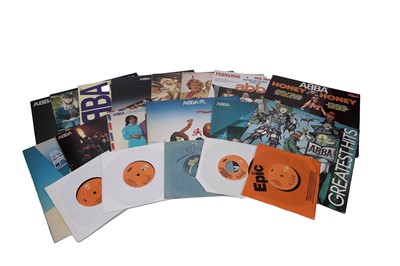 Lot 565 - A collectors' bundle of ABBA records