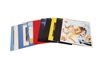 Lot 895 - Ten Rock records by Dire Straits