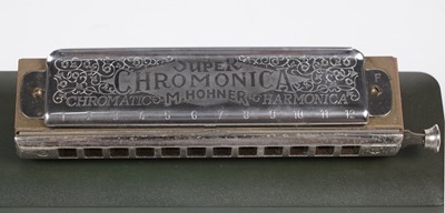 Lot 35 - Chromatic and diatonic harmonicas