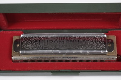Lot 35 - Chromatic and diatonic harmonicas