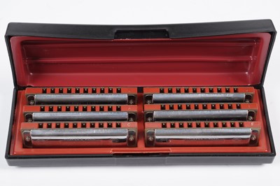Lot 38 - Diatonic harmonicas by Hohner, Hering and Swan