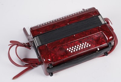 Lot 1 - A 24 bass piano accordion