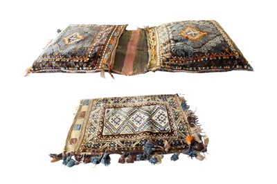 Lot 290 - Two 20th Century carpet saddle bags