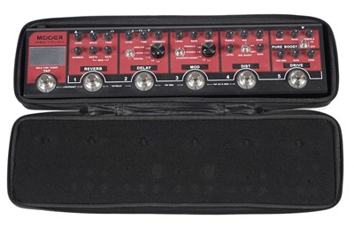 Lot 259 - A Mooer Red Truck multi-effects pedal