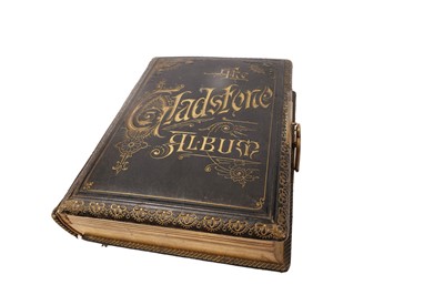 Lot 315 - A Victorian 'The Gladstone Album' musical photograph album