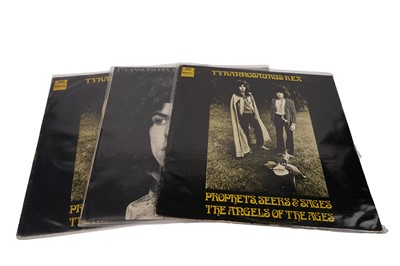 Lot 930 - Three first pressings of records by T.Rex