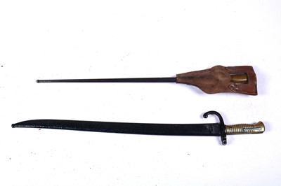 Lot 125 - Two French bayonets