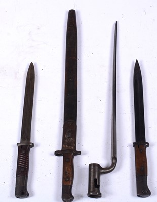 Lot 127 - Four bayonets