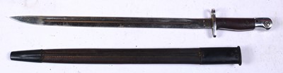 Lot 111 - A Second World War period 1907 pattern bayonet