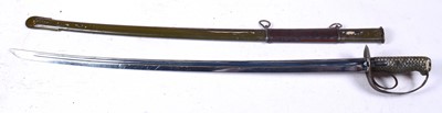 Lot 101 - A Second World War period Japanese sabre