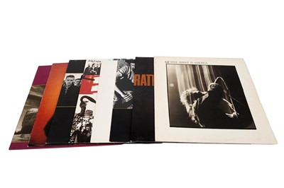 Lot 591 - Eight records by U2