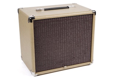 Lot 282 - A 12" tweed speaker cabinet