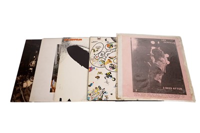 Lot 606 - Five records by Led Zeppelin