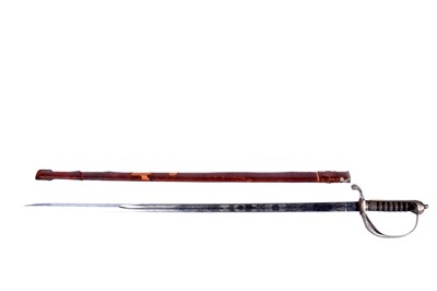 Lot 143 - A George V Royal Artillery Officer's sword, 1821 pattern