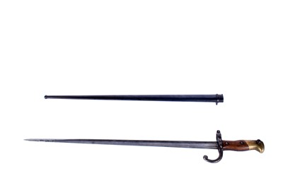 Lot 144 - A 19th Century French Gras rifle bayonet