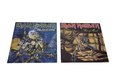 Lot 580 - Two Iron Maiden records