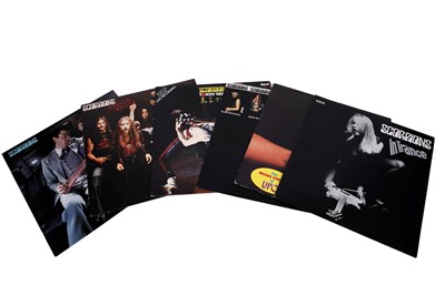 Lot 963 - Six records by Hard-Rock band 'Scorpions'