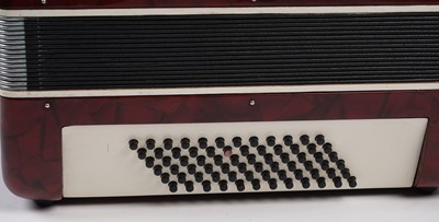 Lot 2 - A Hsinghai 72 bass piano accordion