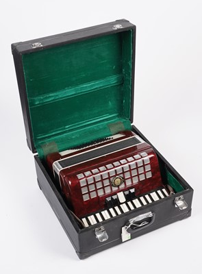 Lot 2 - A Hsinghai 72 bass piano accordion