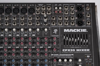 Lot 290 - A Mackie CFX20 mixer in flight case