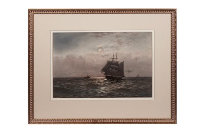 Lot 1063 - William Thomas Nichols Boyce - Sailing at Twilight | watercolour