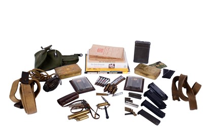 Lot 230 - A selection of military interest items