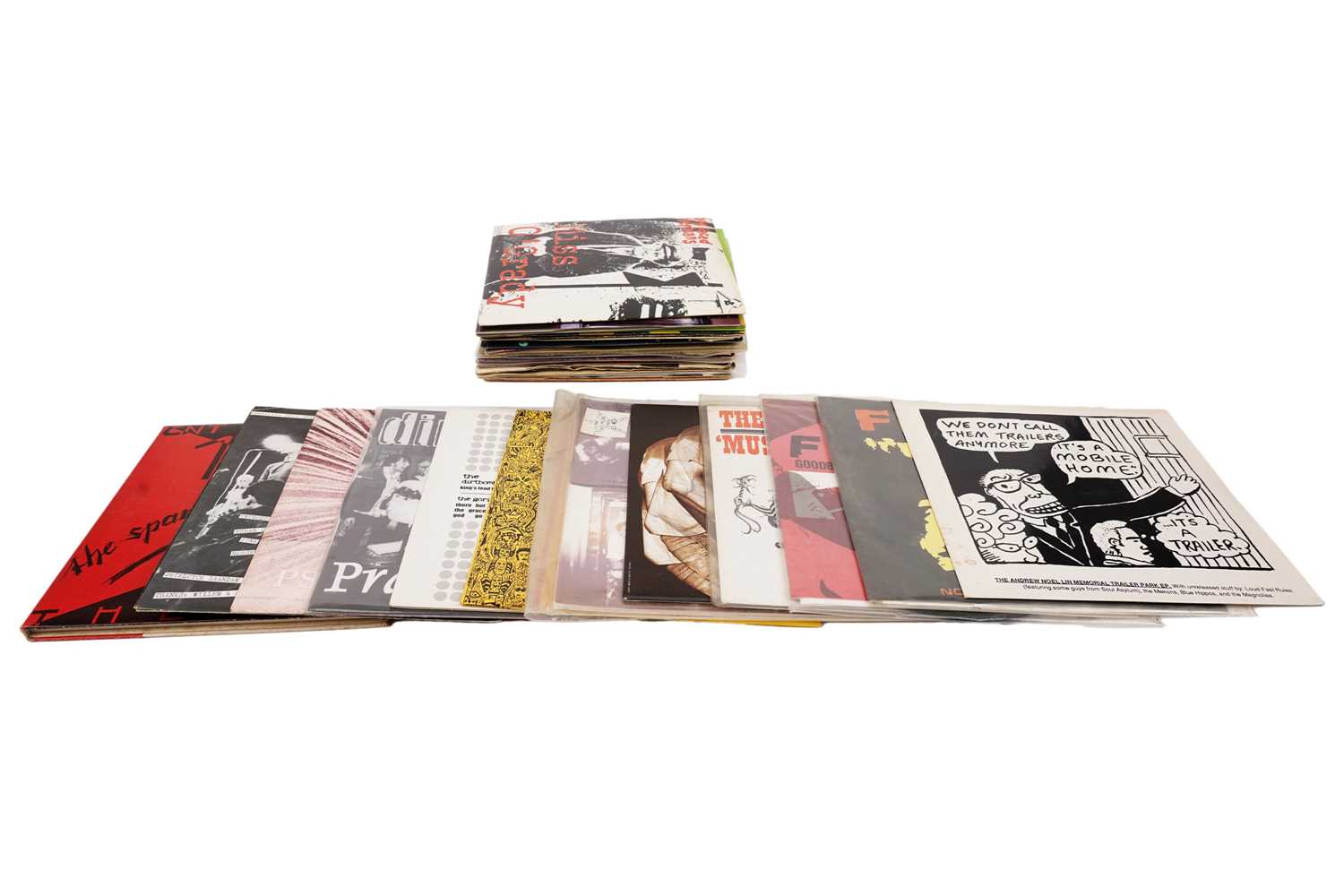 Lot 528 - A collectors' bundle of mixed Punk 7" singles