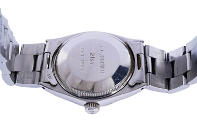 Lot 527 - Rolex Oyster Perpetual Air-King Precision: a stainless steel cased automatic wristwatch