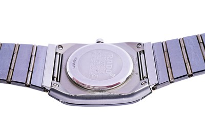 Lot 569 - Rado DiaStar: a ceramic and gilt cased wristwatch