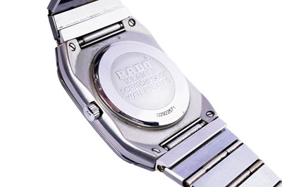 Lot 569 - Rado DiaStar: a ceramic and gilt cased wristwatch