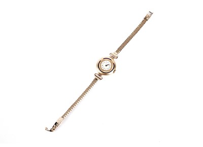 Lot 12 - An Asperey 18ct gold cased lady's cocktail watch