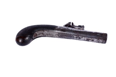 Lot 149 - A pair of late 18th Century flintlock pocket pistols, by Jover