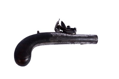 Lot 149 - A pair of late 18th Century flintlock pocket pistols, by Jover